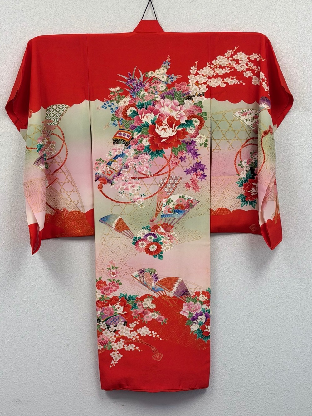 Vintage Silk Girls Kimono - USED